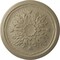 Ekena Millwork Luton Ceiling Medallion (Fits Canopies up to 1 1/8"), Hand-Painted Gobi Desert, 15 3/4"OD x 5/8"P CM16LUGDF - alternate 1